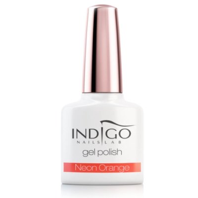 gel polish neon orange 2