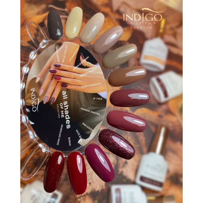 Indigonails Belgique Gel Polish Toffee Coffee