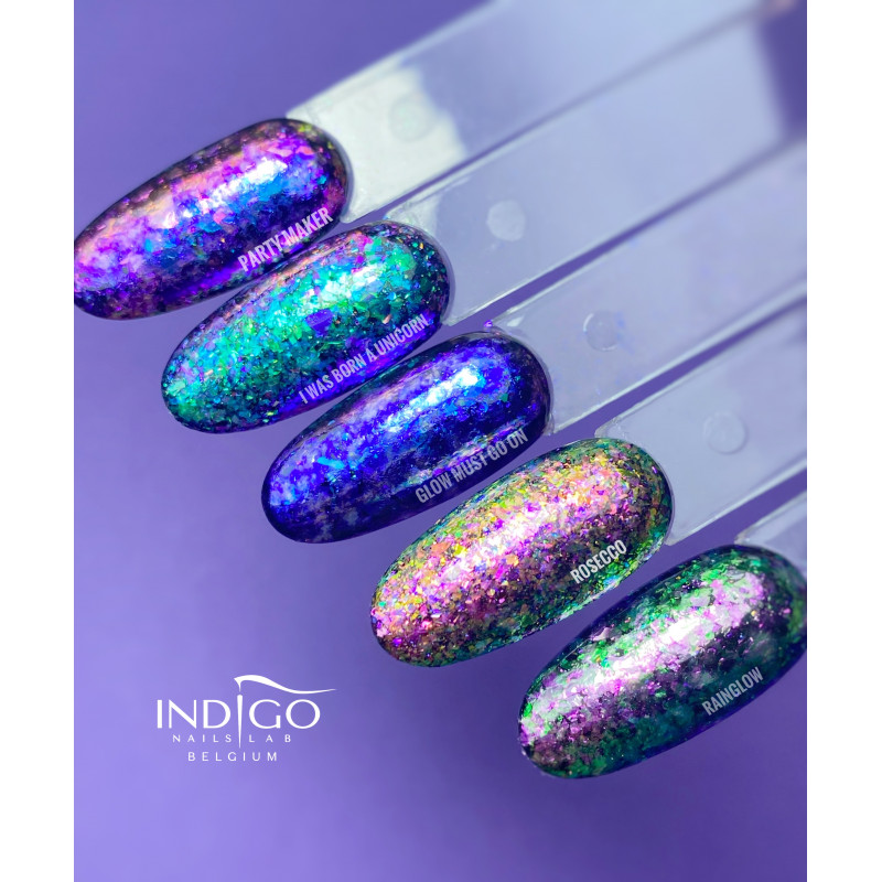 Indigonails - Belgique - Flame Effect - Glow Must Go On