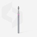 Carbide Diamant Goutte Rouge (2,3mm/5mm) | Staleks | Indigo Nails Belgium