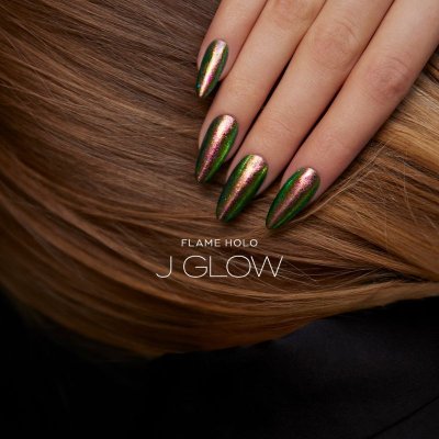 Indigonails - Belgique - Flame Holo J Glow 2